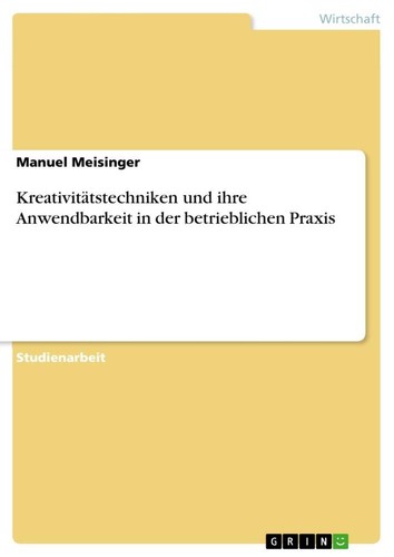 Kreativitätstechniken und